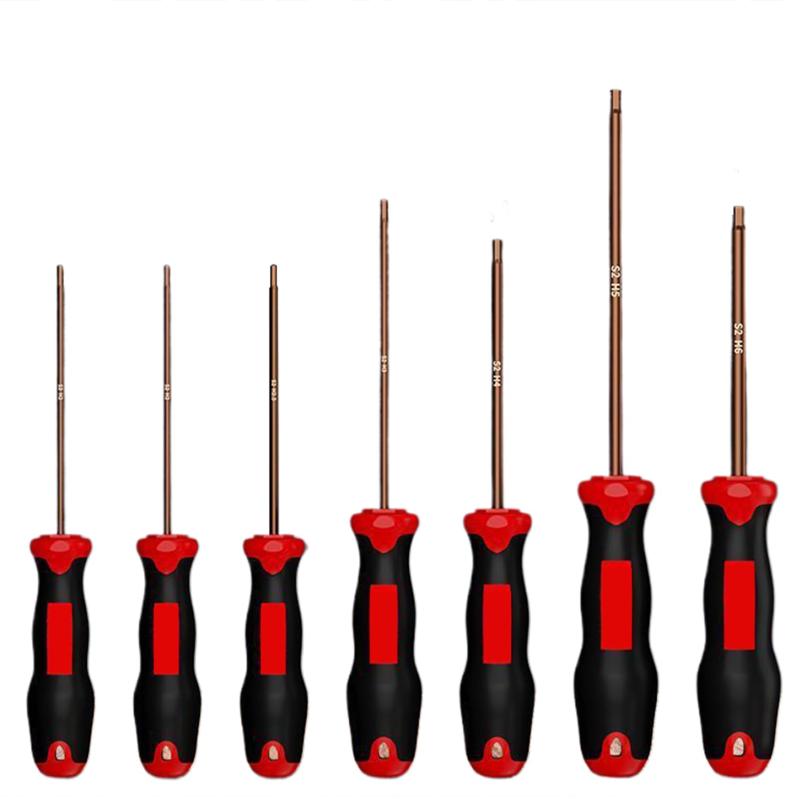 Hexagonal Screwdriver Set 8 Size Inner Hexagonal Screwdriver Wrench Tool for Furniture Assembly and Electronics Repair Professional