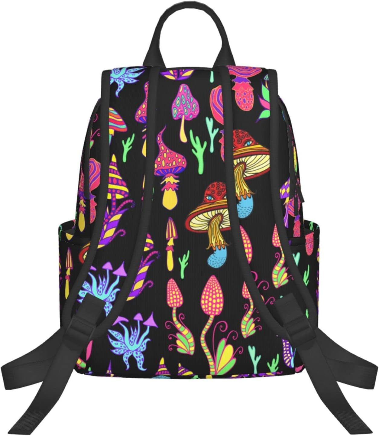 Goth Mushroom Backpack Bookbag Laptop Backpacks Multipurpose Daypack For Boys Girls School Men Women Picnic Travel Hiking - Image 6