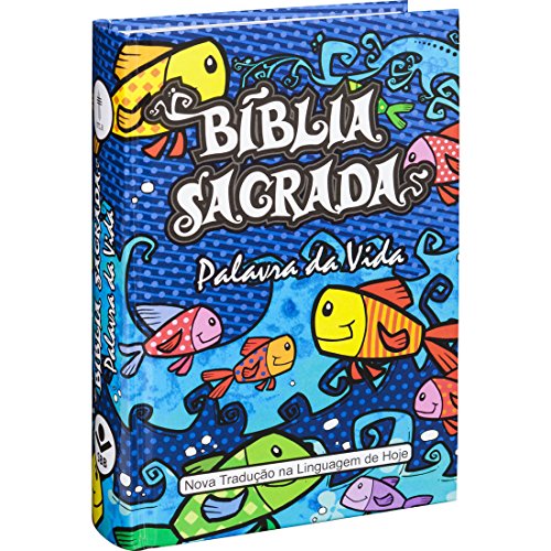 Bíblia Sagrada NTLH para Criança, Letra Maior, com mapa, Capa Dura Ilustrada: Cinza: Nova Tradução na Linguagem de Hoje (NTLH)