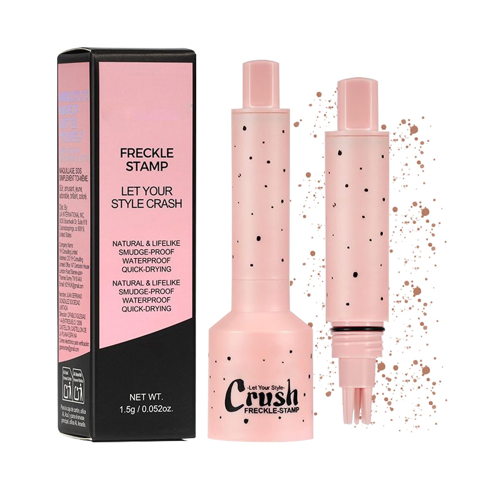 Faux Freckles Maker,Natural Lifelike Freckles Stamp,Waterproof Long-time Lasting Makeup Pen,Quick Dry Temporary Colored Stamps Pens,Soft And Long-lasting Freckles Pen For Effortless Sunkissed Makeup