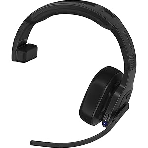 Garmin dzl Headset 100, Single-Ear Premium Trucking Headset, Active Noise Cancellation, Superior Battery Life and Memory Foam Ear Pads
