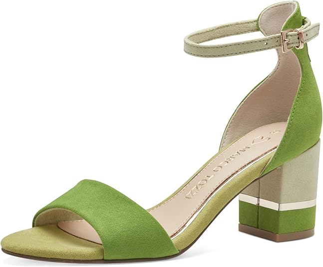 MARCO TOZZI Heeled Sandal by Guido Maria Kretschmer 2-88305-42 dames, Cream, 40 EU