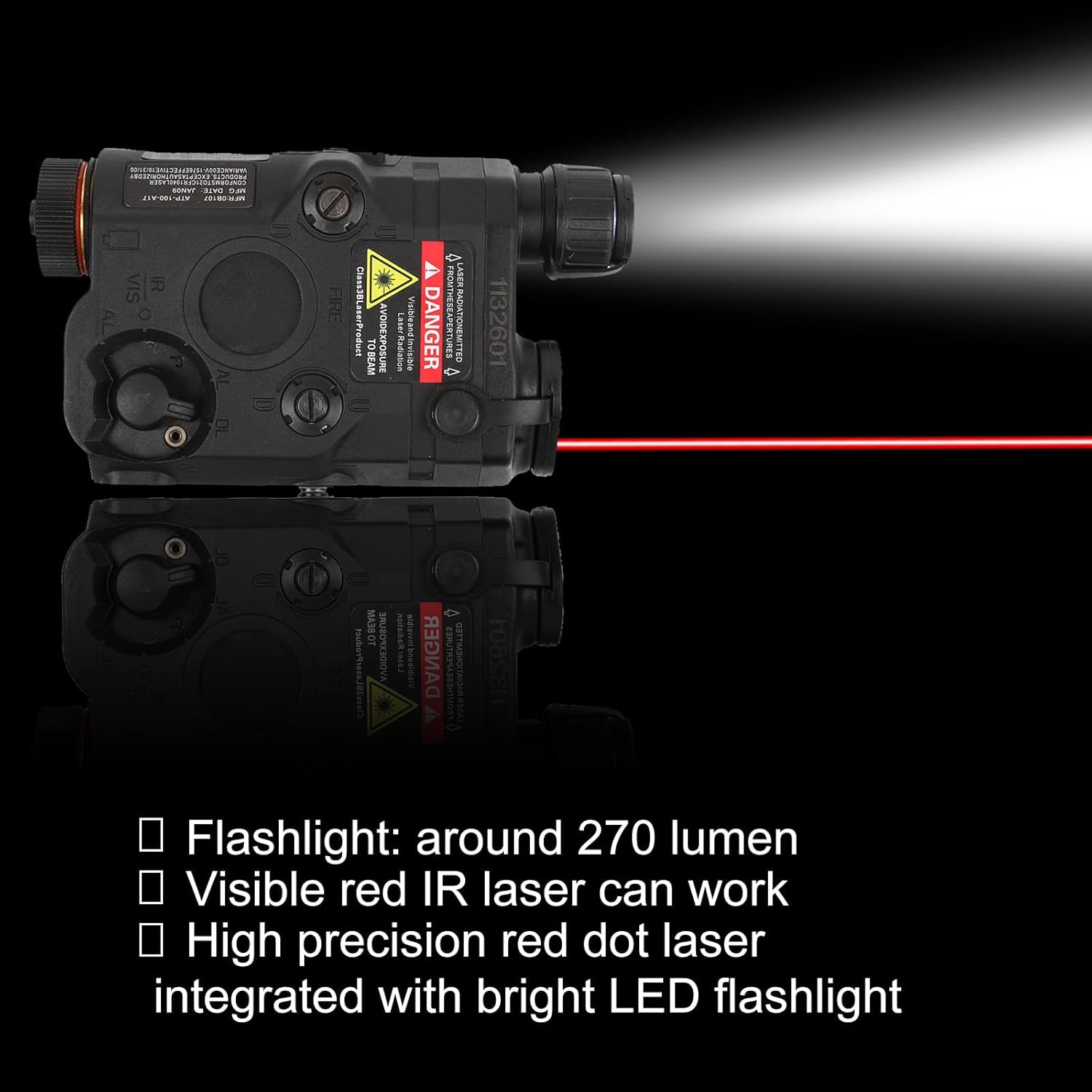 IR Laser for ar - 15 Airsoft PEQ 15 Airsoft Tactical Laser Red Laser Airsoft Laser Attachments IR Lazer Sight White LED Flashlight Tactical