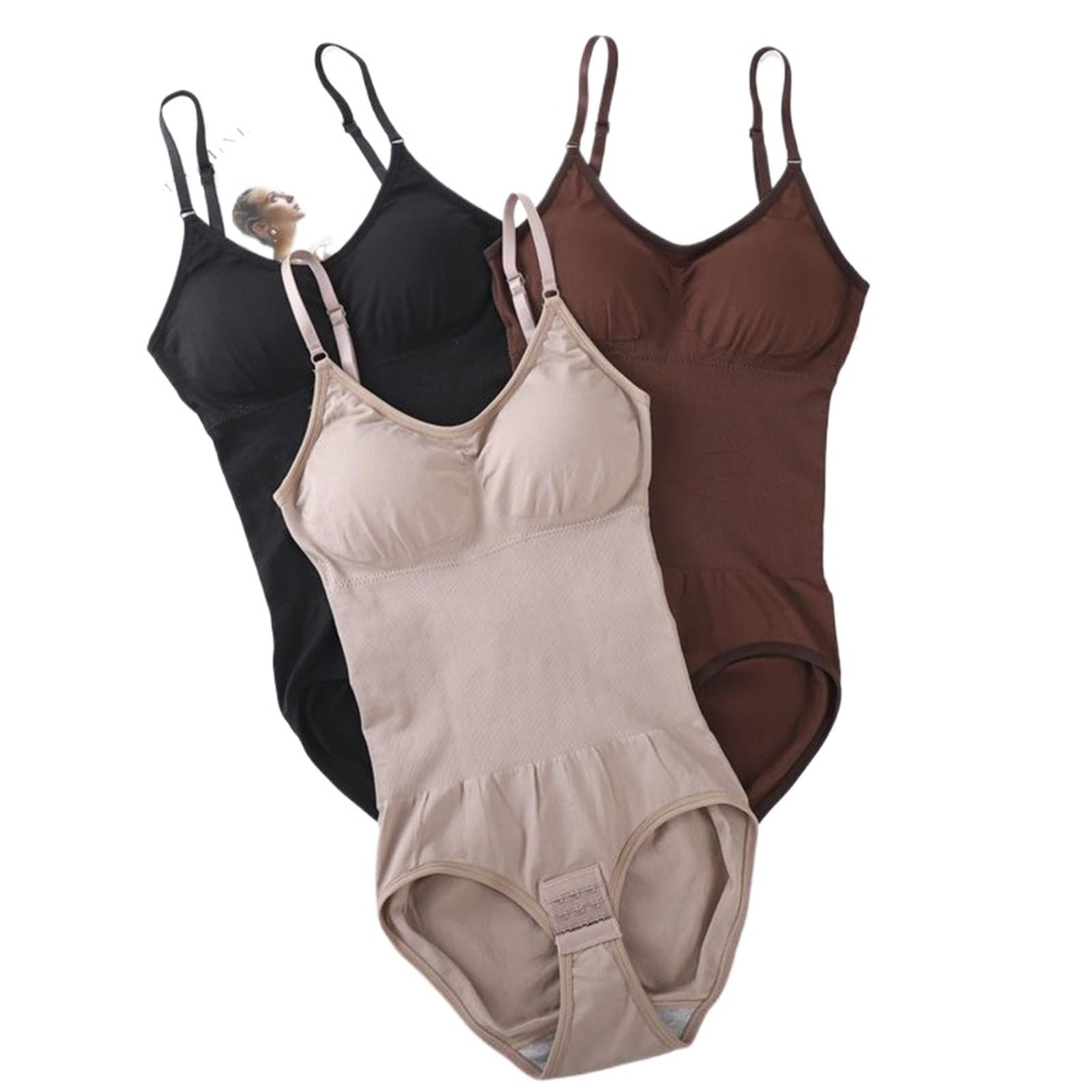 Body Moldeador Mujer Body moldeador for mujer, control de abdomen, mono con sujetadores