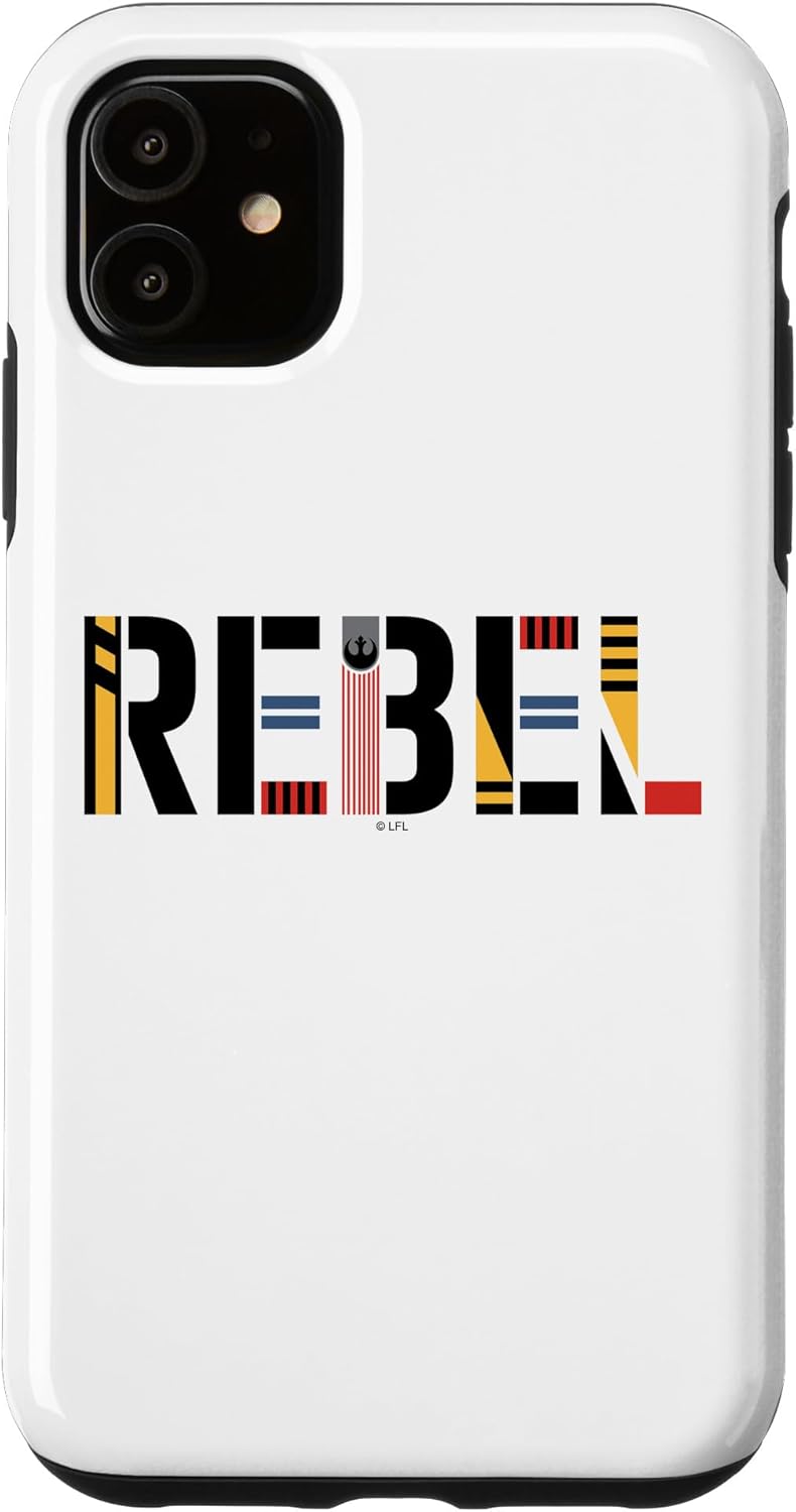 iPhone SE (2020) / 7 / 8 Star Wars Rebel Simple Text Case