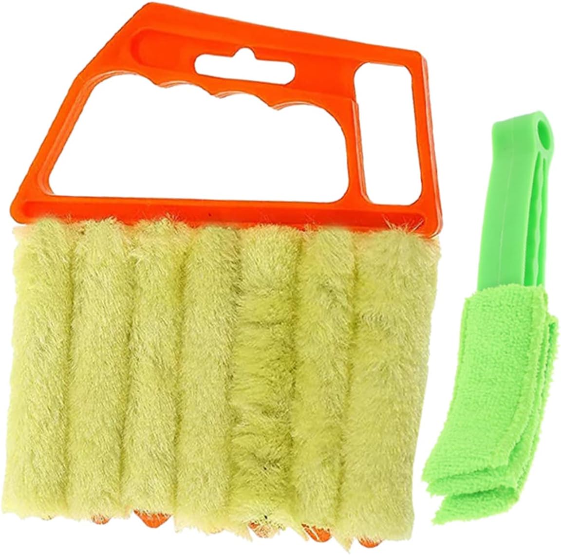 2pcs Window Blinds Cleaner Brushes for Easy Dust Removal Handheld Shutter Cleaning Tool High-Grade Material Lightweight Design for Home Use