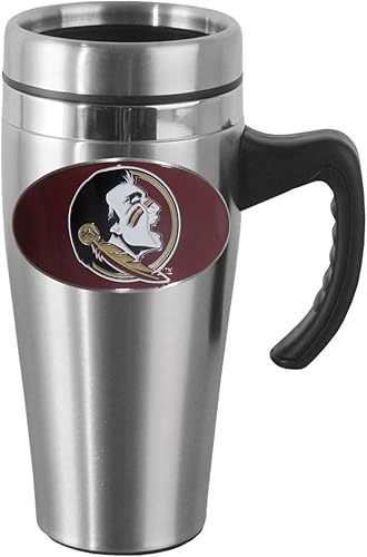 Miniatura 9 de Siskiyou Sports NCAA - Taza de viaje de acero con asa
