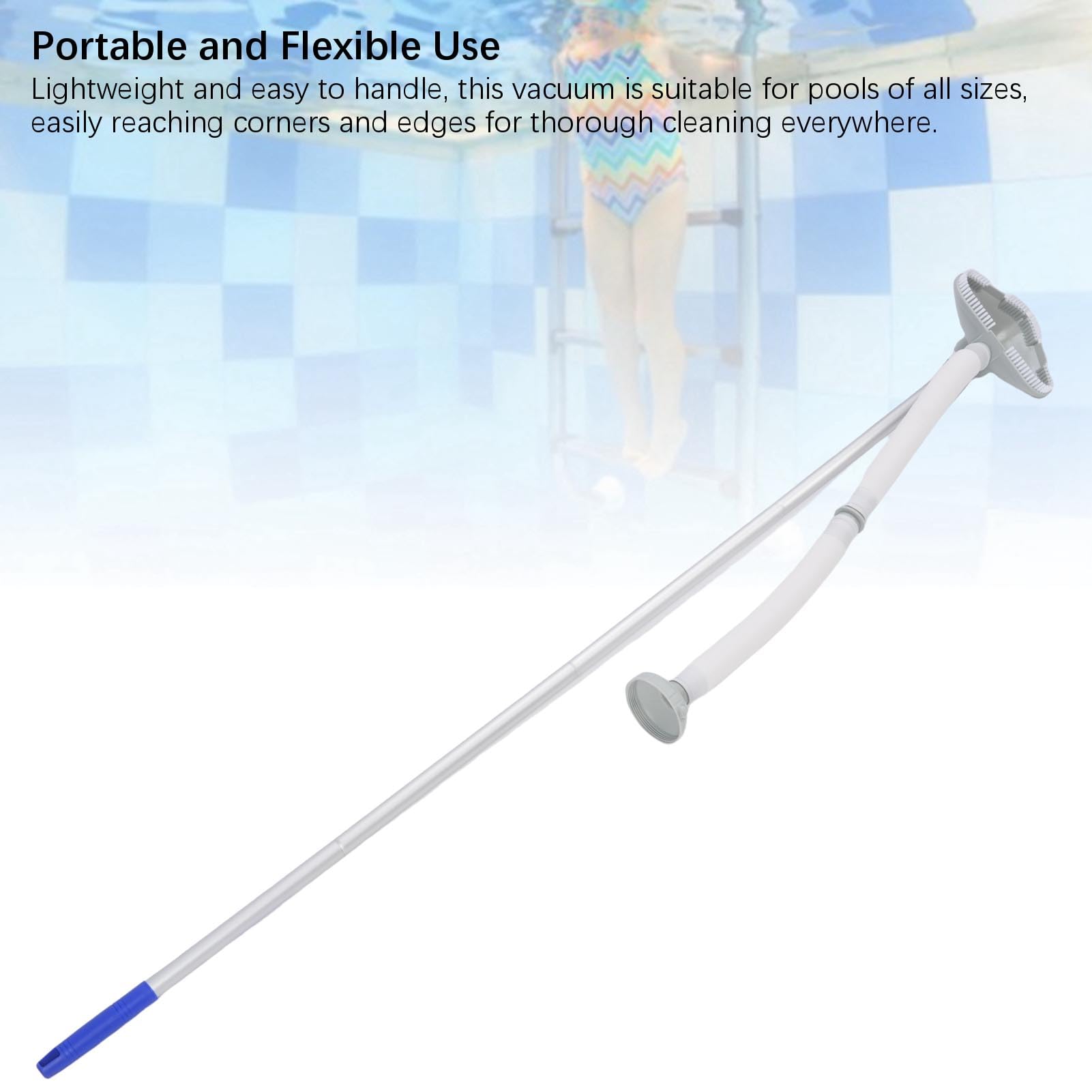 Aspirapolvere portatile per piscina, silenzioso, multifunzionale, per spa, tubo di aspirazione per vasca idromassaggio, accessori per la pulizia profonda della polvere