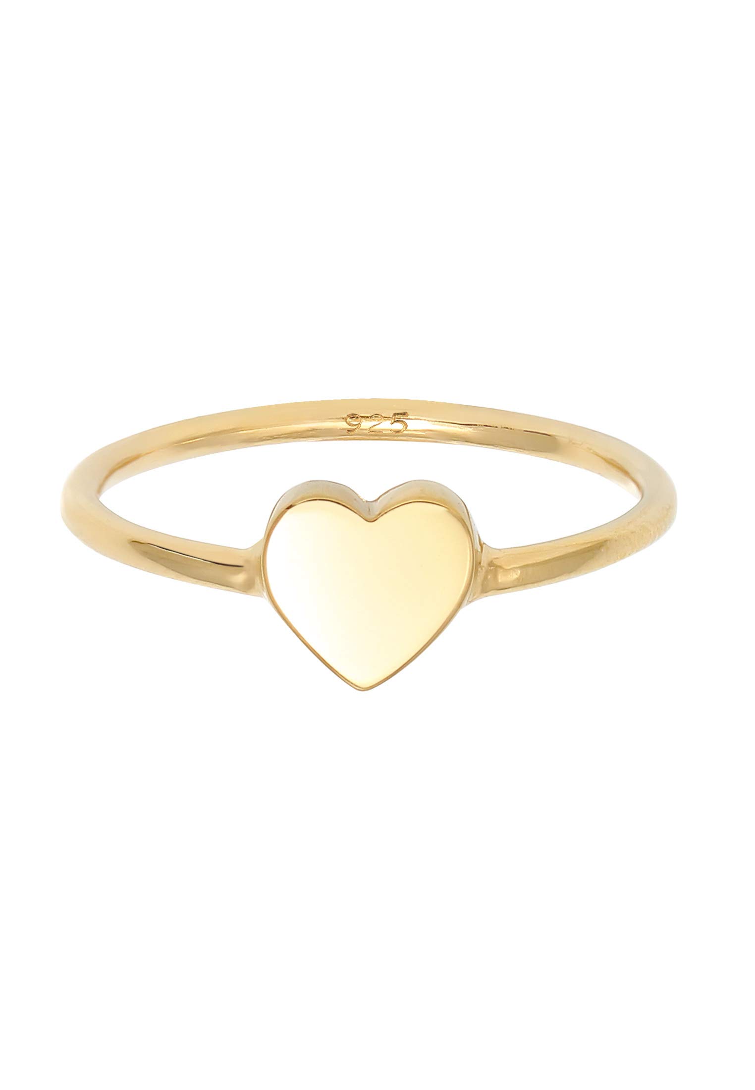 Elli Ring Damen Herz Liebe Filigran 925 Silber