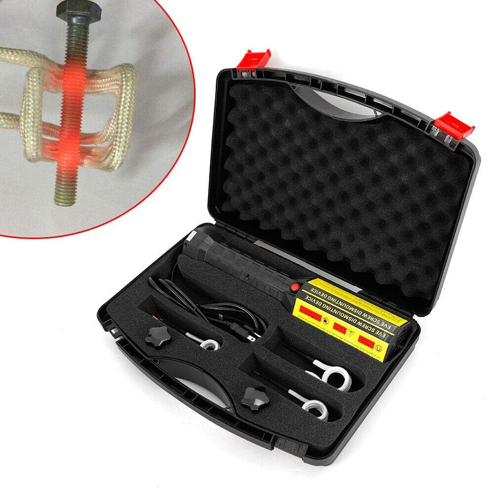 Kit de Chauffage par Induction par Induction Magnétique, 1200W Appareil de Chauffage par Induction Magnétique Portatif Outil de Chauffage Automobile sans Flamme