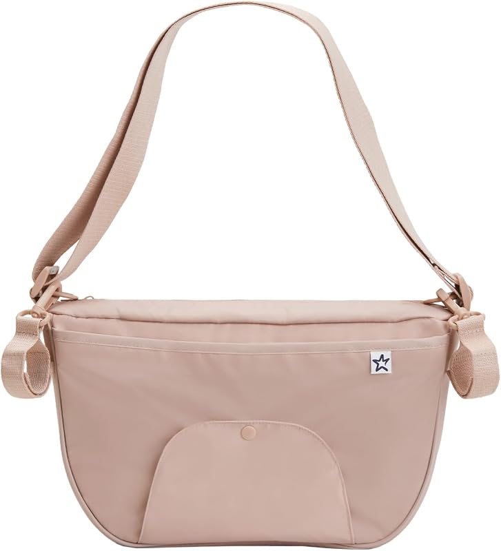 Tiny Twinkle Crossbody Diaper Bag with Portable Changing Pad|Easy Access Wipes Pocket with Multiple Compartments for Bottles