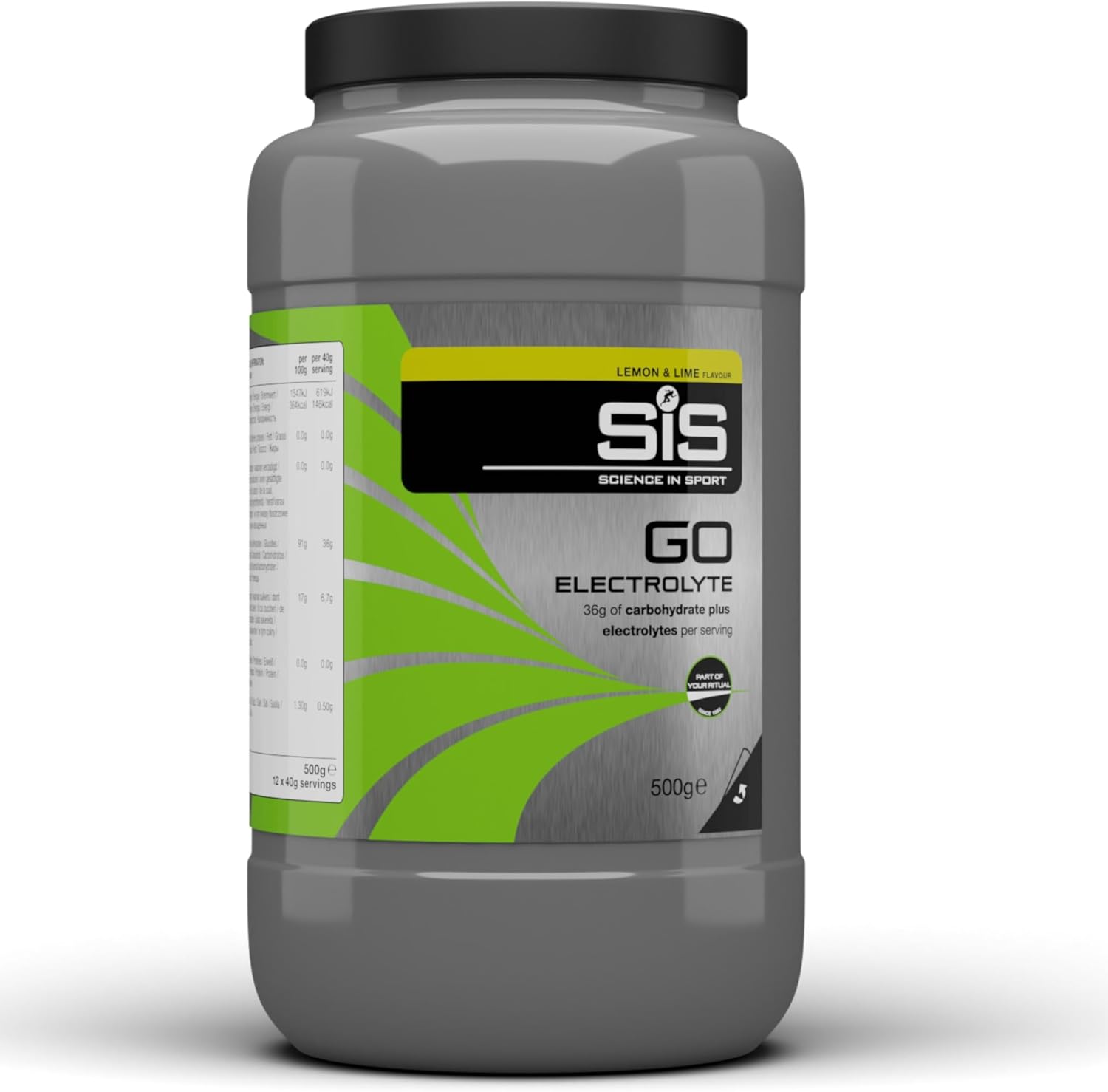 Science in Sport GO Electrolyte - Electrolyte Drink Powder for Body Fluid Balance - Mineral Replenishment & Hydration Support - No Added Sugar - Sports Nutrition - Lemon & Lime Flavor - 3.5lb