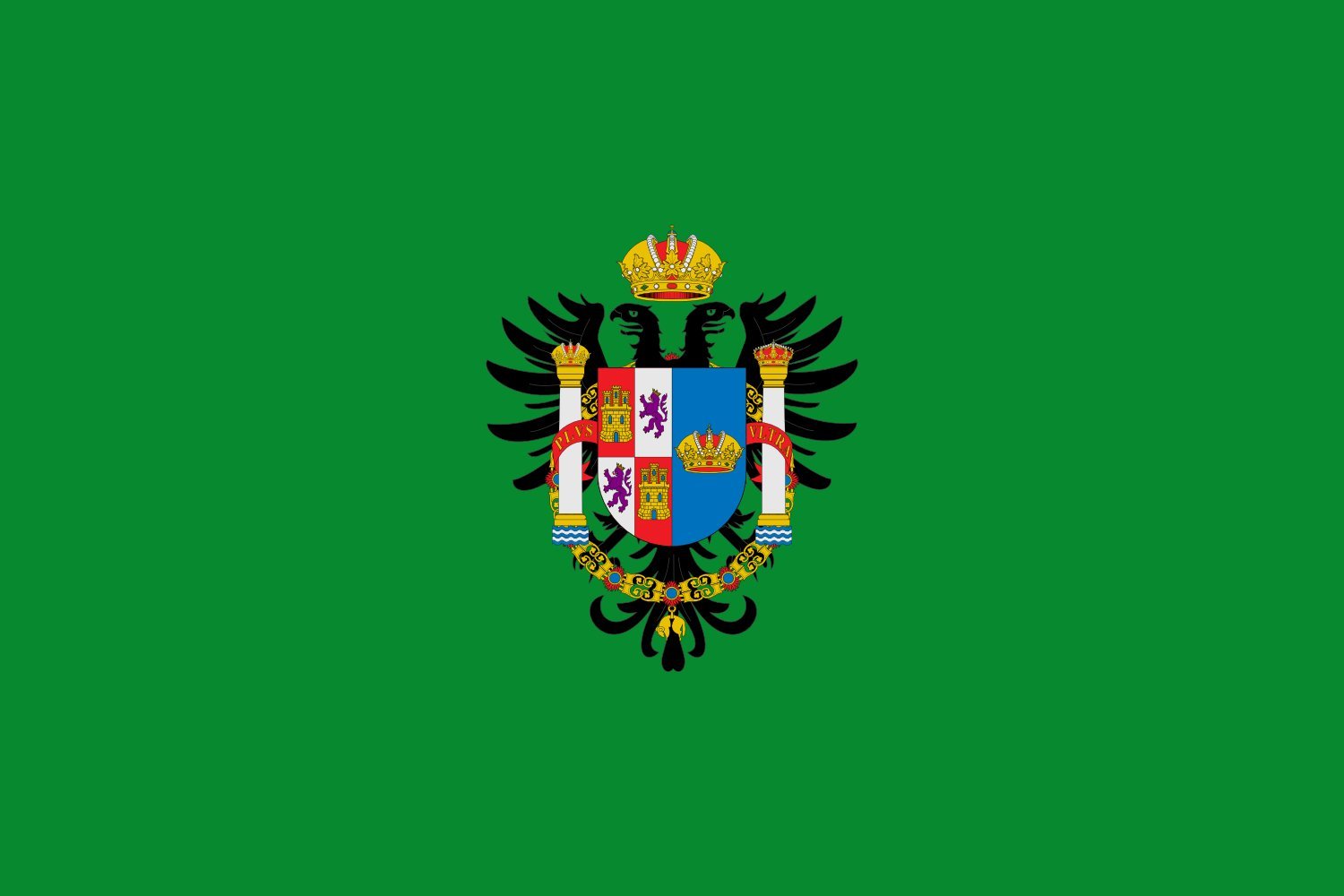 Drapeau de la Provincia de Toledo haute qualité finitions premium écusson brodé