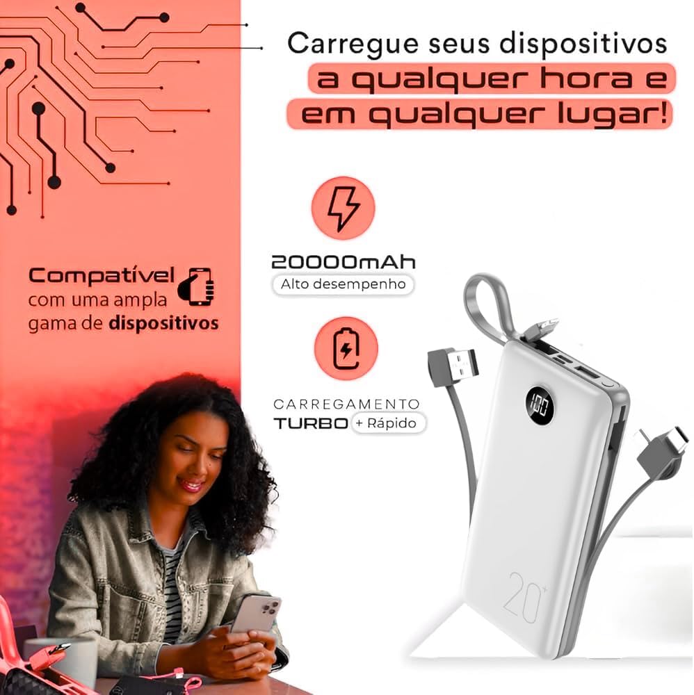 Carregador Portátil Inteligente