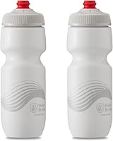 Vista 1 de Polar Bottle Breakaway Single Wall by HydraPak (20oz, 24oz, 30oz) - BPA-Free, Cycling & Sports Squeeze Bottle