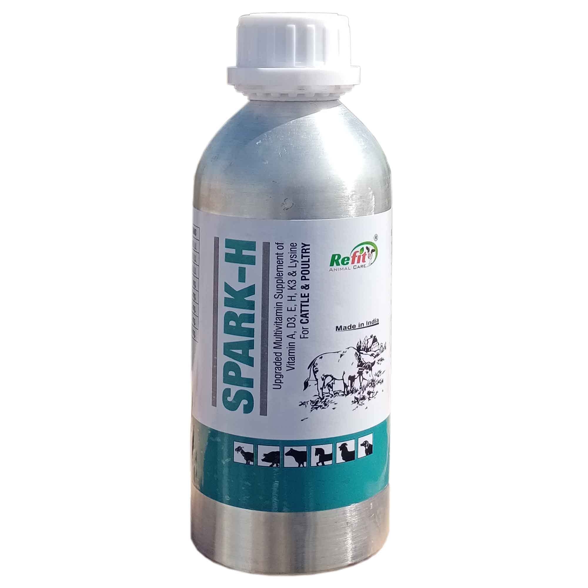 REFIT ANIMAL CARE Veterinary Multivitamin for Poultry, Chicks, Growers, Chicken, Cattle and Lifestock Animals, 500 ml, Spark-H (B0974VMJ9W) Amazon Price History, Amazon Price Tracker