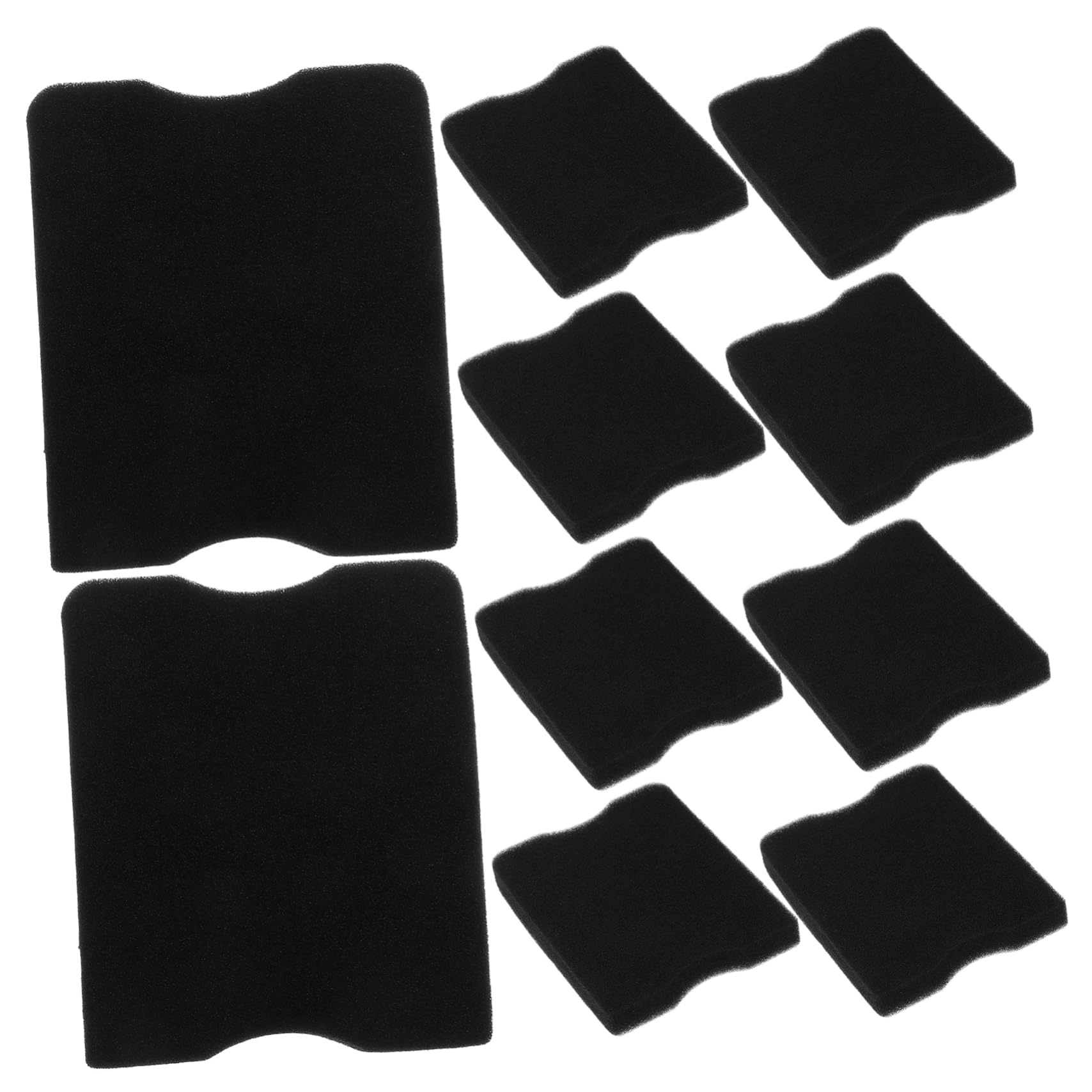 UKCOCO 5 Series 5 Juegos De Filtros para Cortacésped Sopladores Aire Acondicionado Exterior Filtro De Aire para Cortacésped Enfriador Filtro De Aire Kit De Esponja De 10 Piezas x 5