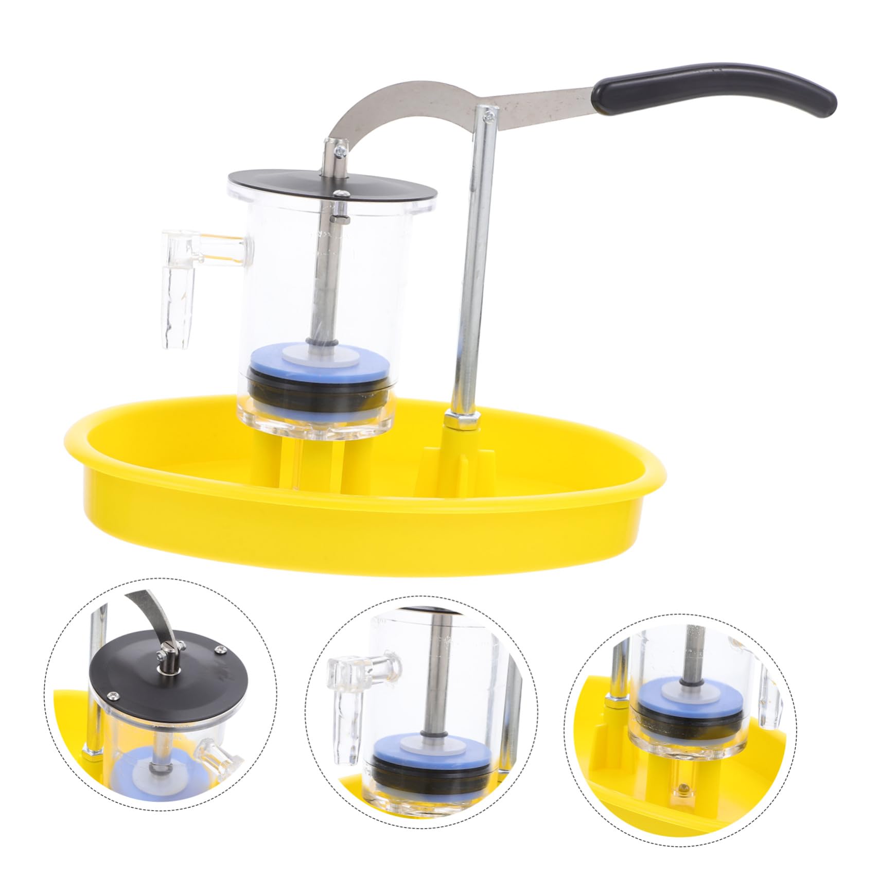 Hohopeti Modelo de Bomba Manual para Experimentos Físicos Juguete Educativo Stem Modelo Didáctico de Bomba de Agua para Enseñanza Aula Kit DIY para Experimentos de Física y Ciencia