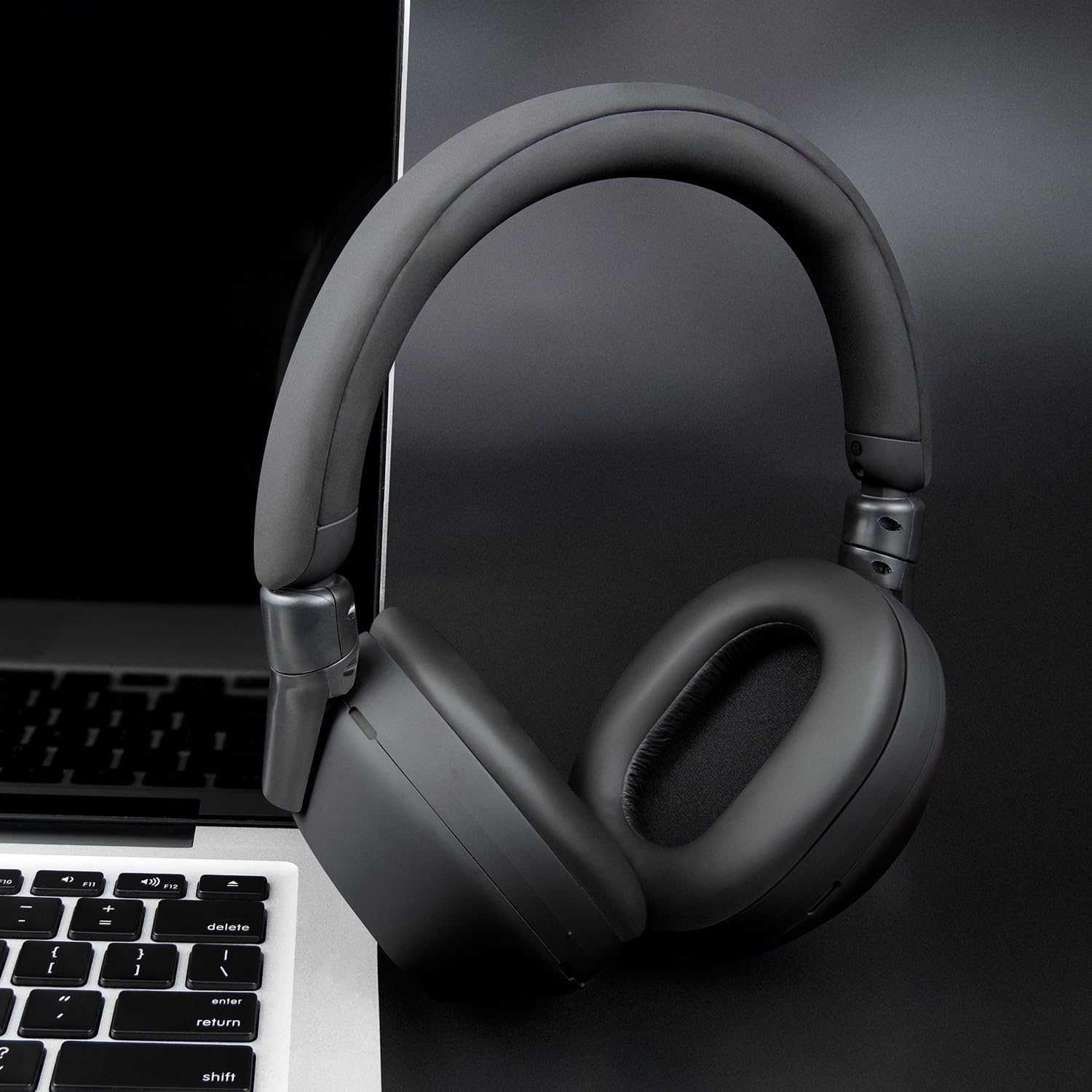 SOULWIT Charnière Cassée Pièce pour Sony WH-1000XM5 (WH1000XM5), Connecteurs de Jonction Renforcés pour XM5 Bandeau Couvercle Latéral Coulissant Pliable à Réparer et Prévenir Les Cassures