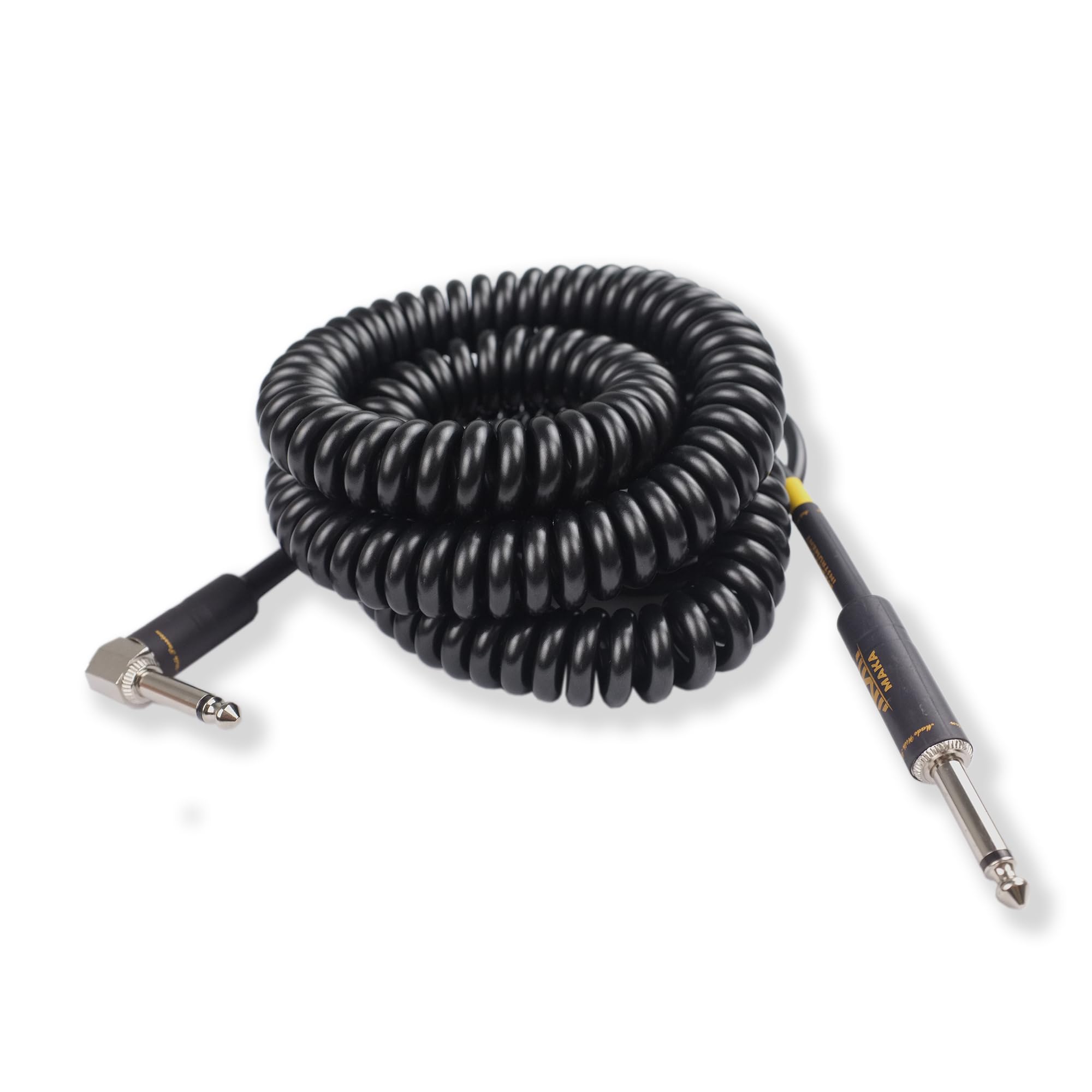 Amazon.com: M MAKA Premium Guitar Coil Cable 20 Feet, Instrument