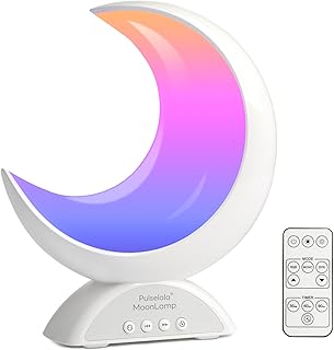 Touch Moon Table Lamp with RGB Adjustable Light, Scene Mode and Music Mo...