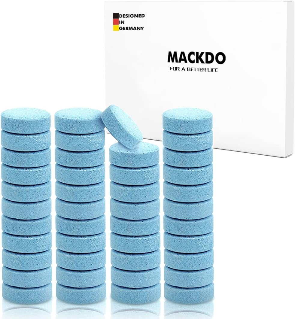 MACKDO 50 PCS Screenwash Tablets, Windscreen Washer Tablets,Car