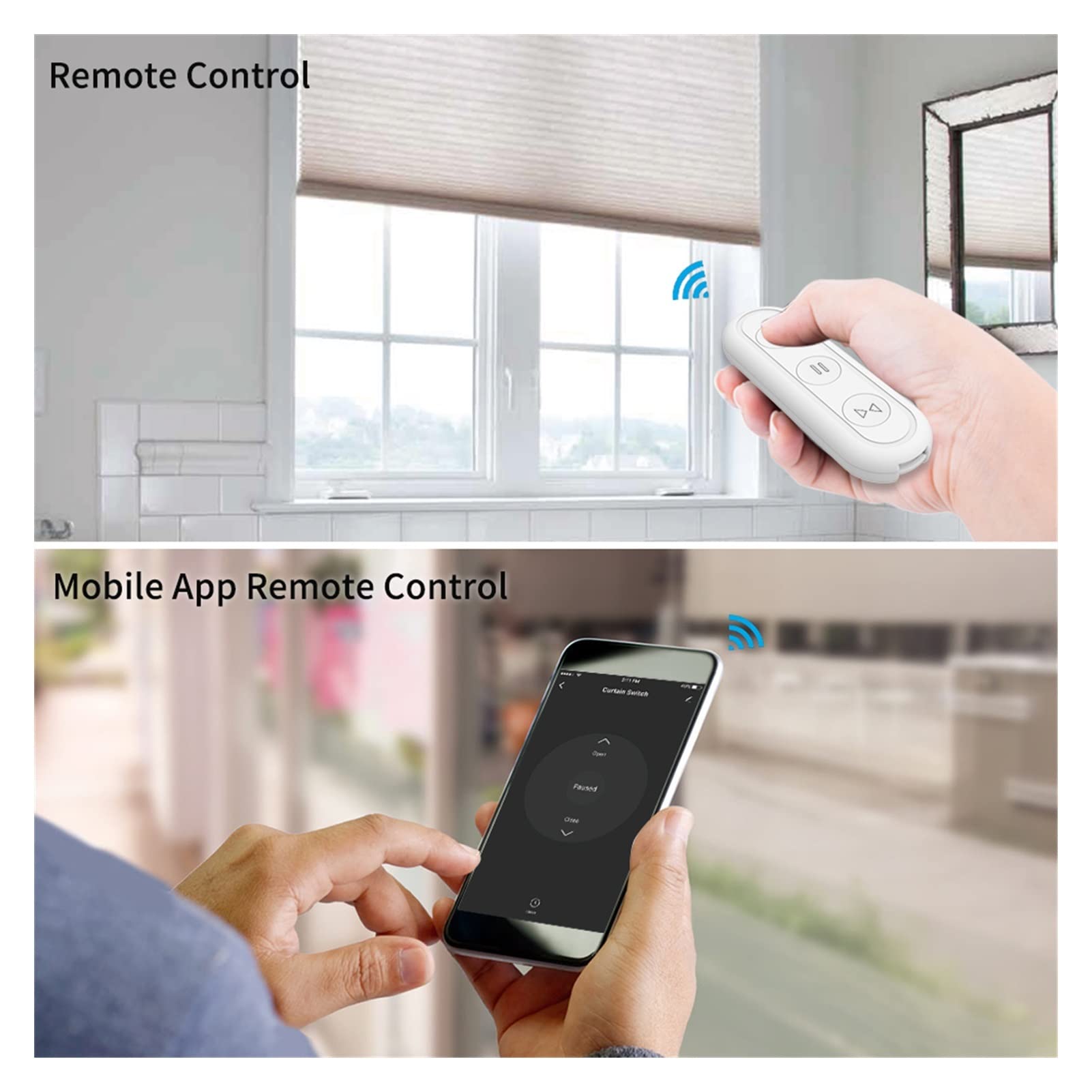 Tuya Smart Life WiFi Tenda Modulo Interruttore Cieco Con Telecomando Per Tapparella Motore Elettrico Echo Casa Intelligente