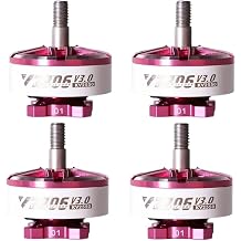 4PCS,Compatible for T-Motor, Velox V2207 /V2306 V3 1750KV 1950KV 2050KV 6S / 2550KV 4S Brushless Motor for FPV Freestyle Drones DIY Parts4PCS 2306 V3 2550KV