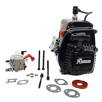 ホビーラジコン Rc car engine Amazon.com: FLMLF Rc Car 2-Stroke 4 Bolt 29CC 9.5HP