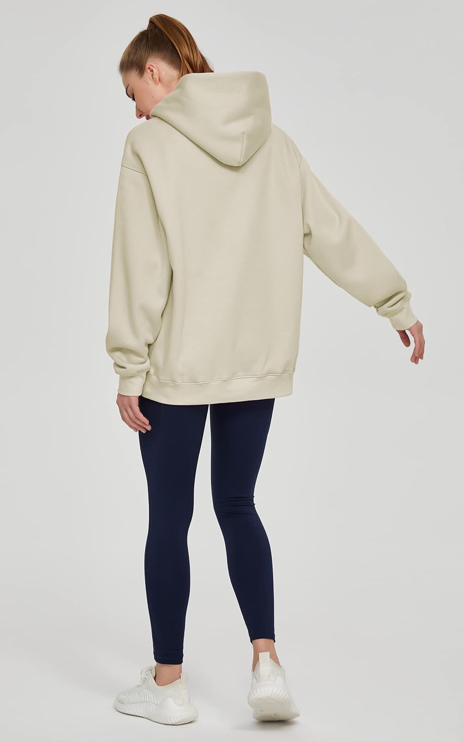 THE GYM PEOPLE Women's Oversized Hoodie Loose fit Soft Fleece Pullover Hooded Sweatshirt With Pockets - Image 3