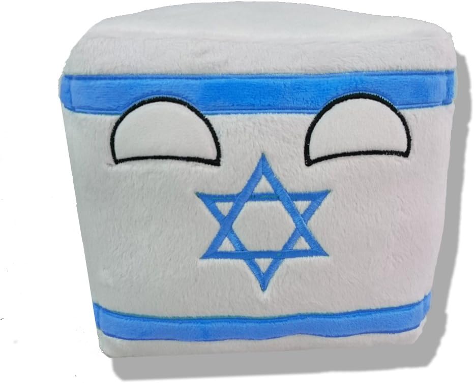 The Official Israelcube - From the Hit Webseries PolandBall - Countryball Plushies