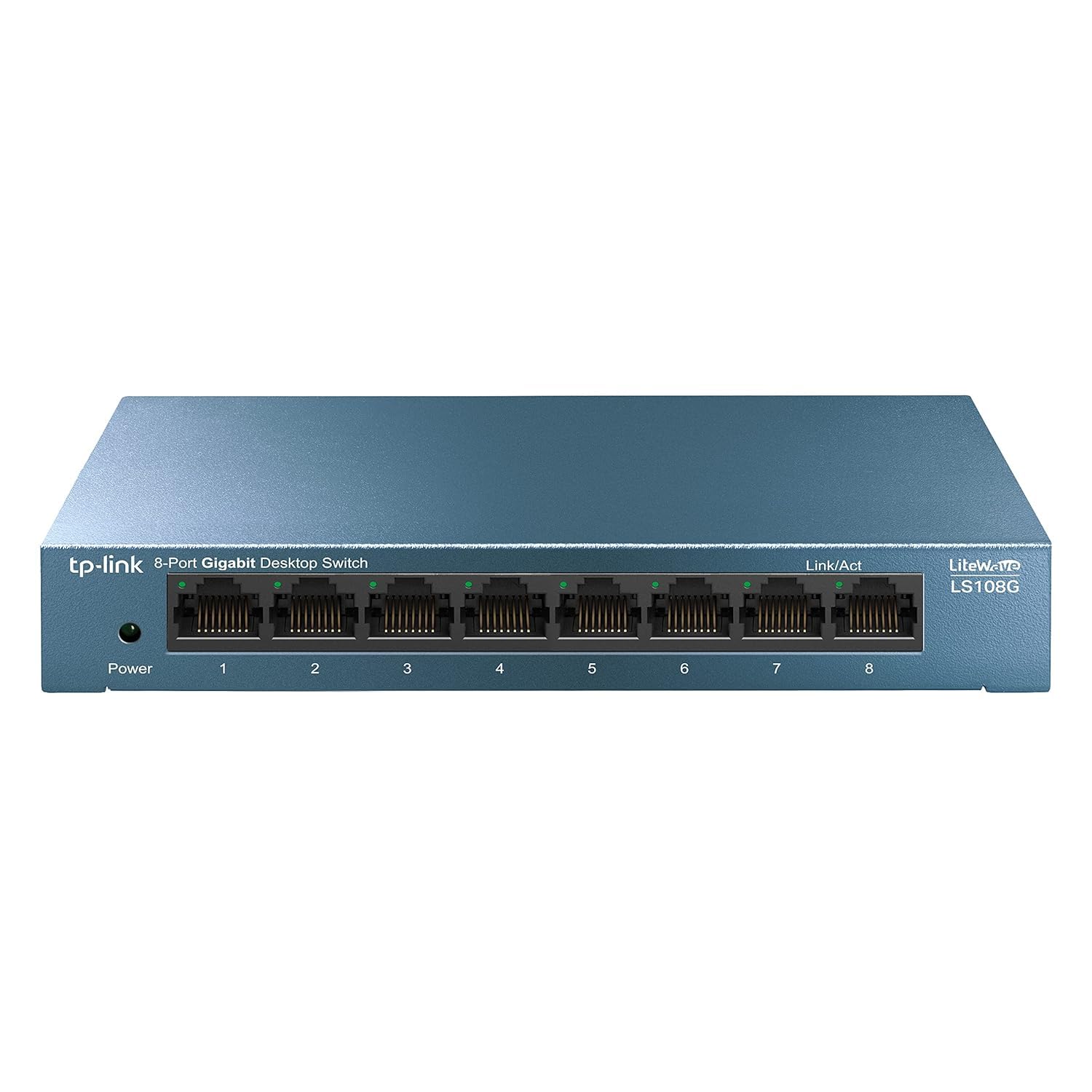 Telekom Speed Home WLAN für Ihr Starkes & stabiles Heimnetzwerk & TP-Link TL-LS108G LAN Switch 8 Port Netzwerk Switch