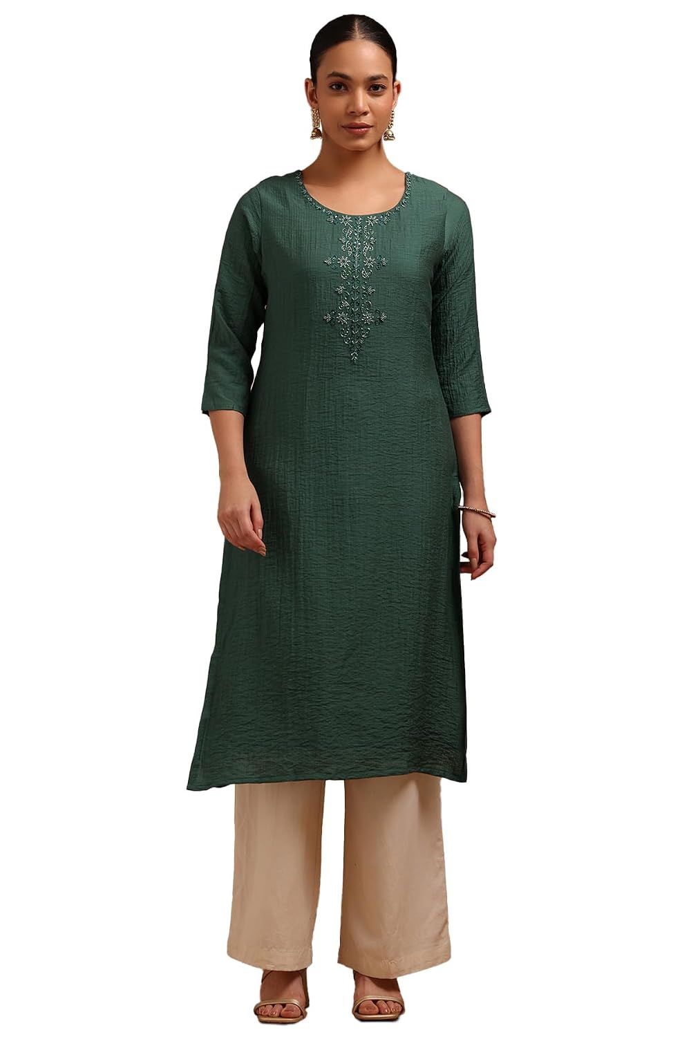 Soch Womens Gadwal Embroidered Kurta with Cutdana - Review, Price and Buying Guide