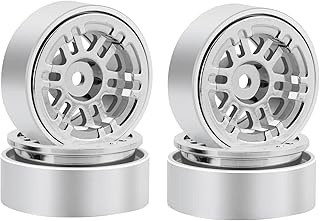 DJX 4PCS Aluminum SCX24 Wheels 1.0