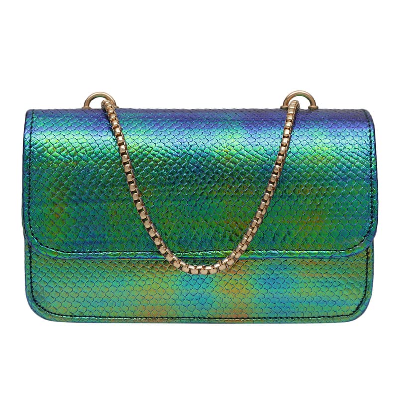 MINI WESST Womens Textured Green Synthetic Leather Sling Bag for Office, College and Party (MWHB099GR) (B0C2J1FSKC) Amazon Price History, Amazon Price Tracker