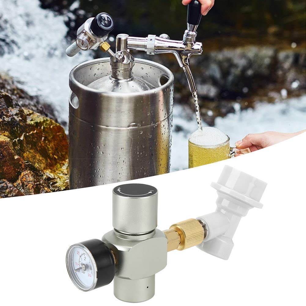 Amazon.co.jp: Akozon Keg Mini 自作ビール CO2 レギュレーター 充電器