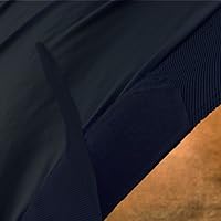 Vista 7 de Leberna Capucha elástica para caballo con cremallera y cubierta completa para el cuello (azul marino, S)