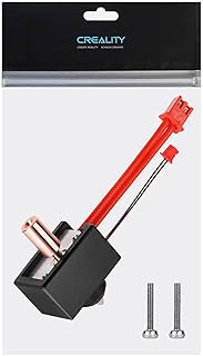 Creality Official Sprite Extruder Upgrade Heater Block Kit High Temperature Pro 300℃ Titanium Heatbreak Plated Copper Nozzle Compatible with Creality Ender 3 S1/Ender3 S1 Pro/CR10 Smart Pro