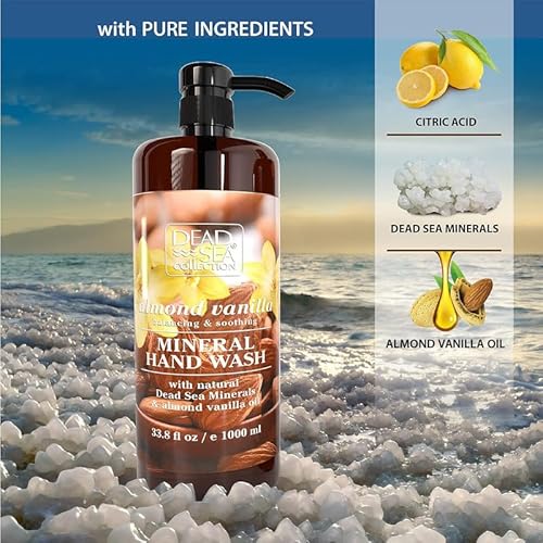 Dead Sea Collection 7290107429641 Almond Vanilla Liquid Hand Soap thumb #1