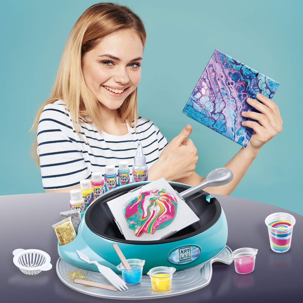 Canal Toys- Estudio Pintura Pouring, Multicolor, Ensemble de 29 pièces (Art 001), a partir de 6 años de edad.