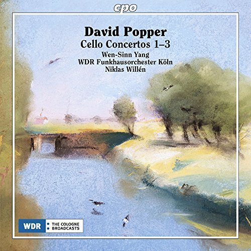 David Popper: Cello Concertos Nos. 1-3 by Wen-Sinn Yang [Music CD]