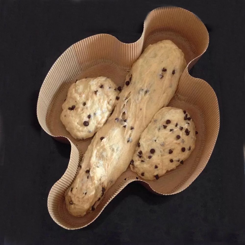 2 Pirottini In Carta Forno Per Colomba Pasquale - 750 Gr