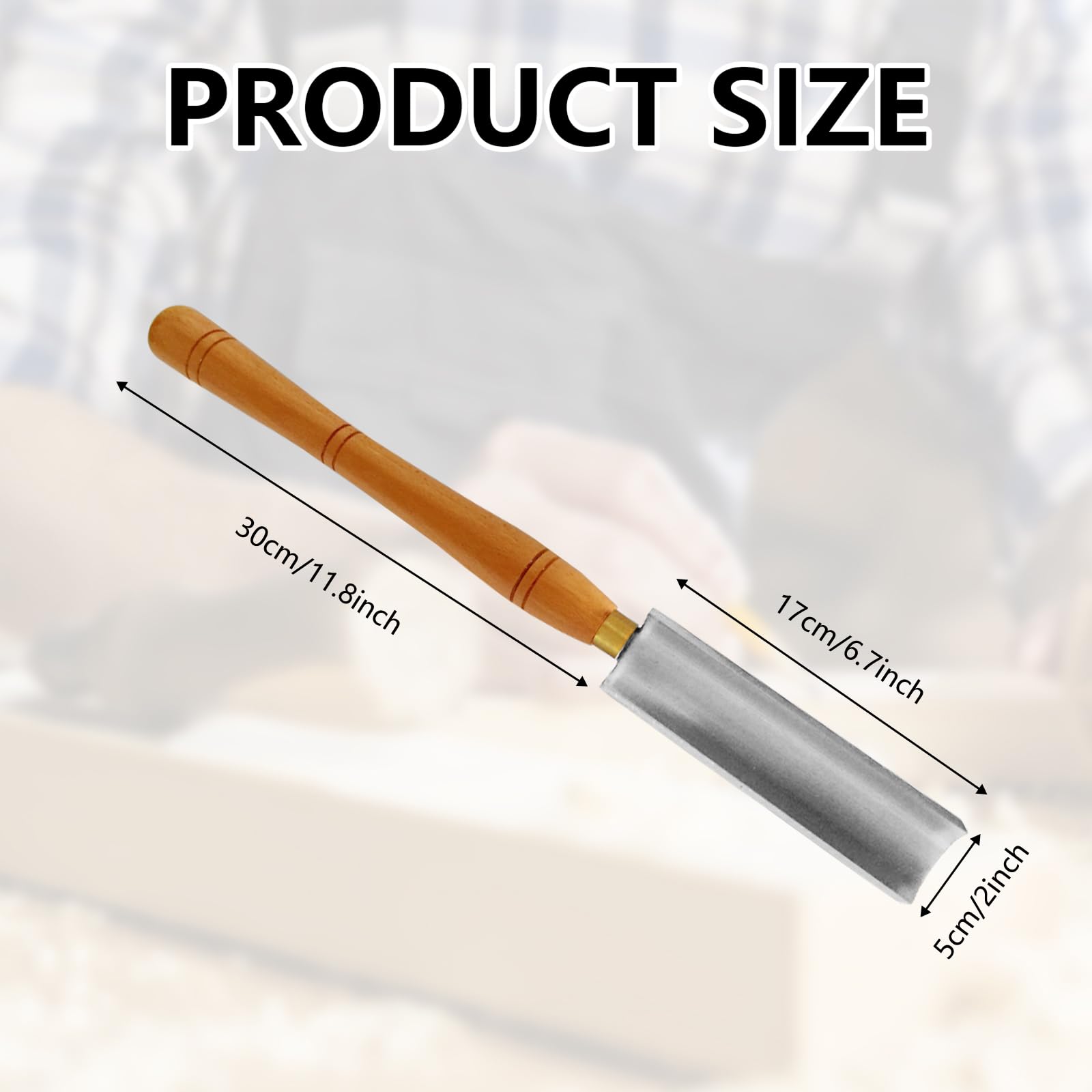 Ciseau à Bois, Ensemble D'outils De Tournage Gouge D'ébauche De 50mm Outils De Tournage Sur Bois Ciseau à Bois Outil De Tournage Couteau De Tournage Professionnel Accessoires Pour Tours à Bois
