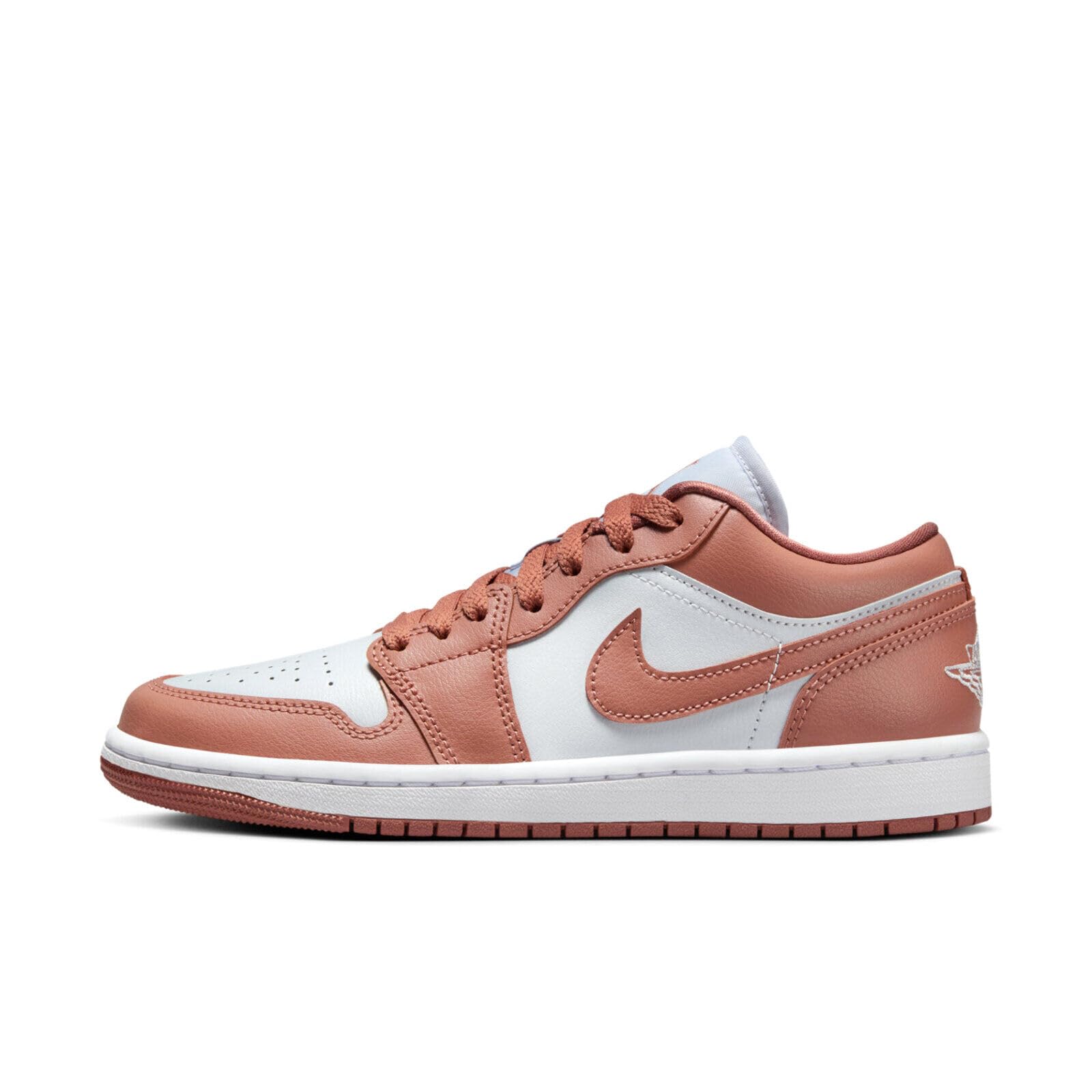 AIR JORDAN Jordan 1 Low DC0774-080 Tenis para mujer, platino puro/naranja cielo J