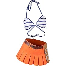 Nami Cosplay Swimsuit Women Costume Nami Bathing Suit Sexy Bikini Adult Women Uniform Halloween Outfits
