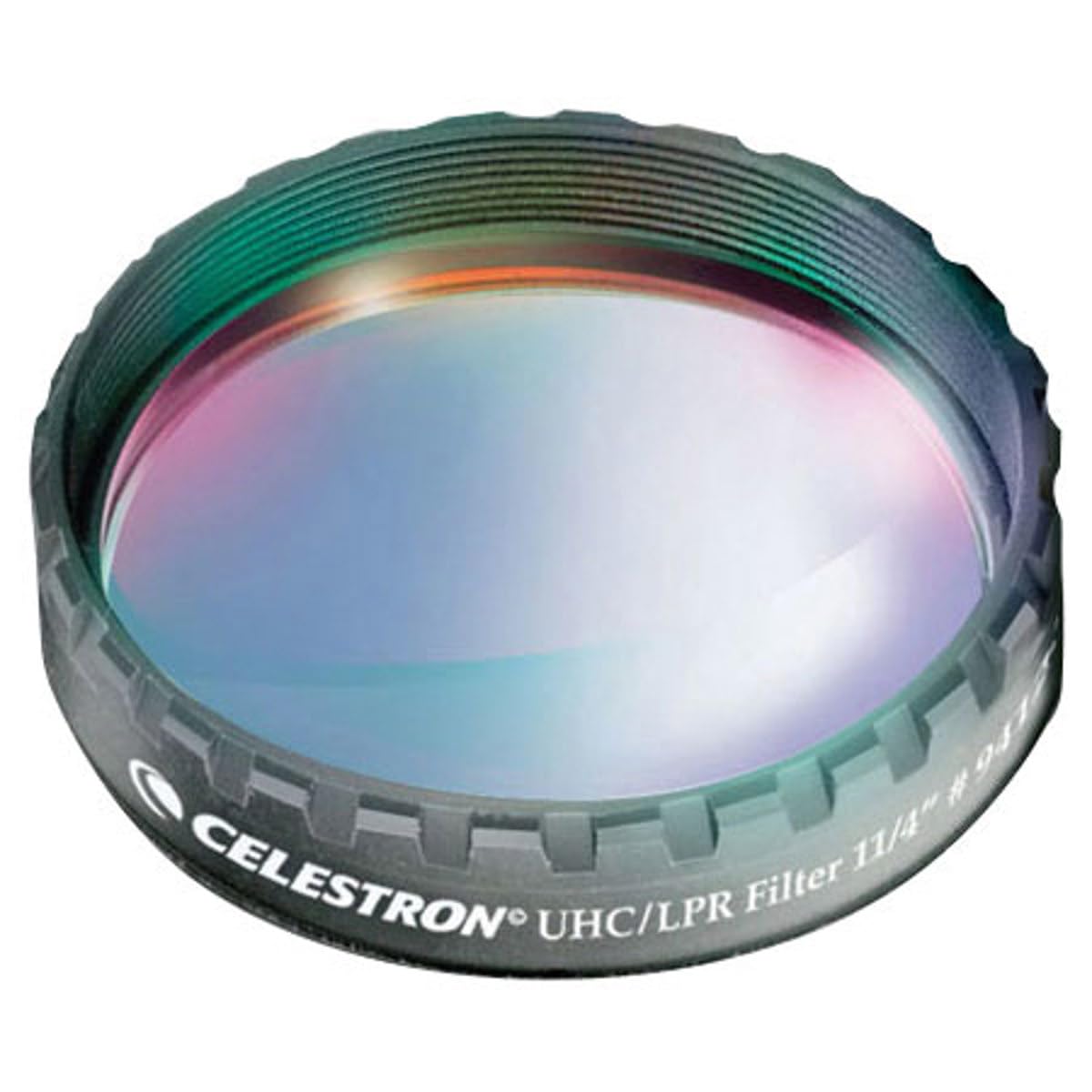 Celestron 94123 1.25-inch UHC/LPR Filter with Multi-Layer Dielectric Coatings - Optimises Spectral and Optical Characteristics for Improved Celestial Viewing, Black