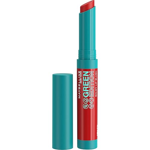 Miniatura 9 de MAYBELLINE New York Green Edition Balmy Lip Blush, formulado con aceite de mango, desierto, amarillo nude, 1 unidad (paquete de 2)