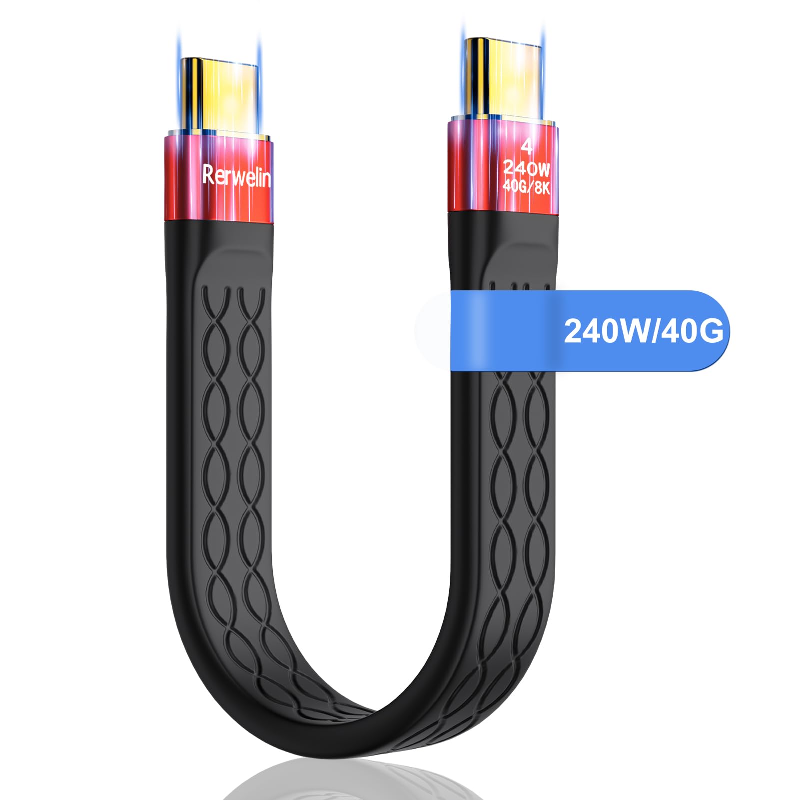Amazon.com: 5.2 inch for Thunderbolt 4 Cable 240W, Short USB