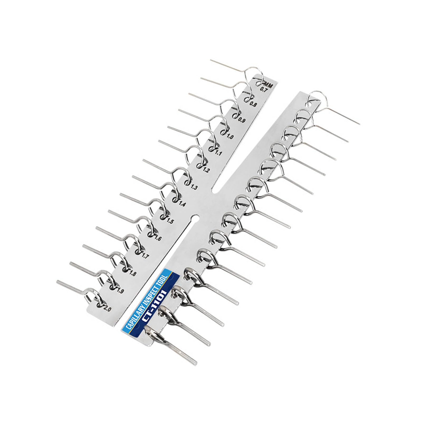 Fromceo Precisions Diameter Gauge For Capillary And Copper Tubes Stainless Steel Tool Accurate Measurement Capillary Inspection Tool