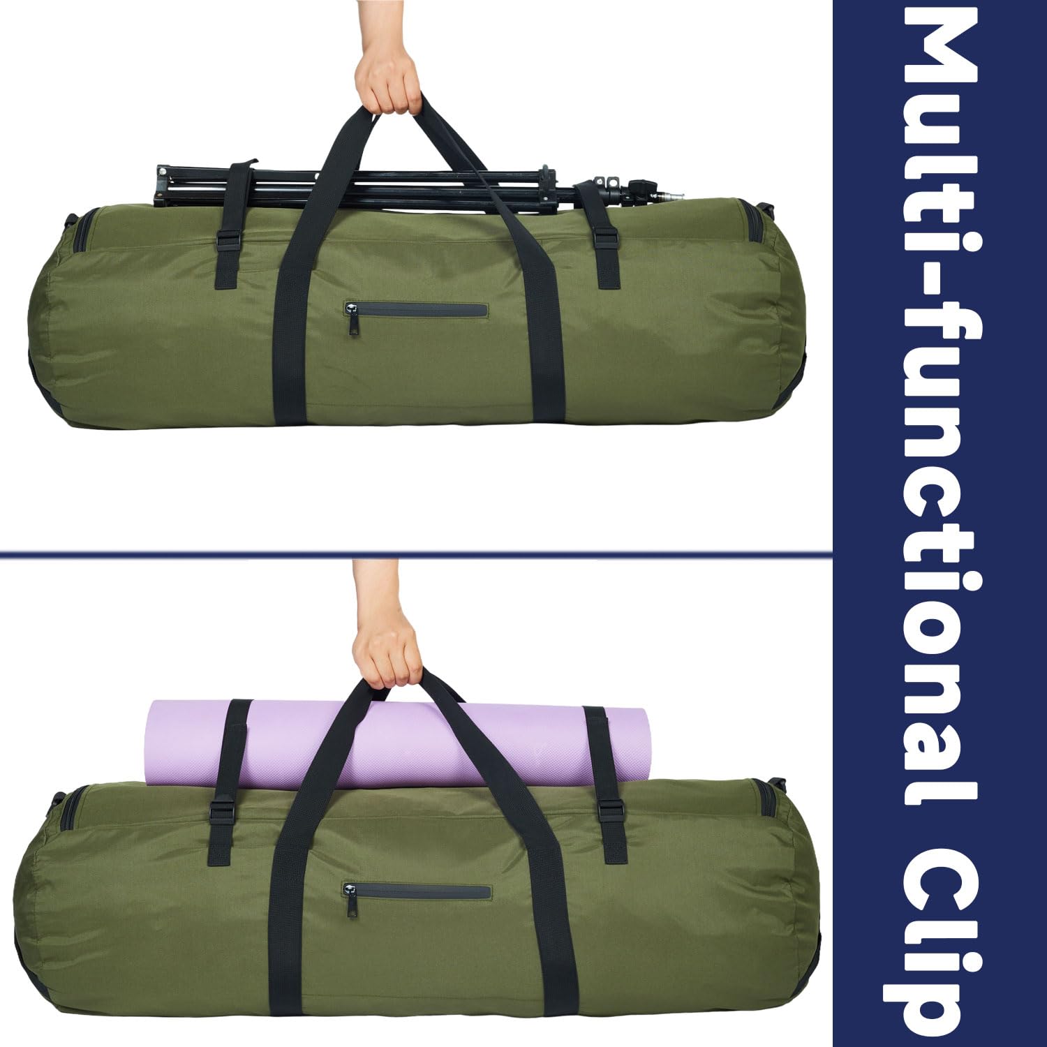Arxus Borsone da Viaggio 30L/50L/90L Grande Borsone da Viaggio per Sport e Campeggio con Tracolla